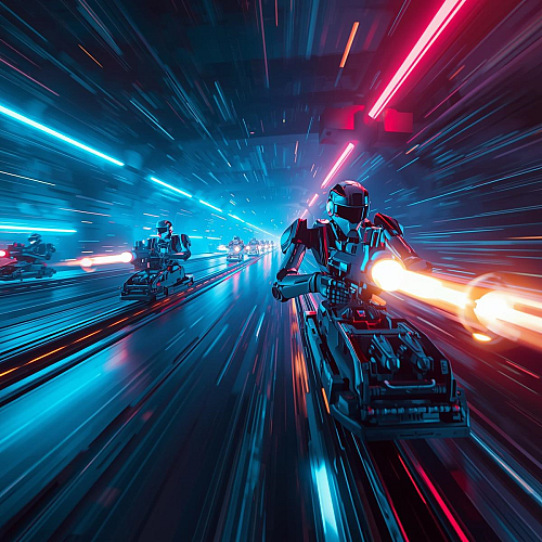  Hyper Dash класически VR шутър