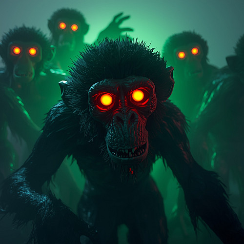 Scary Baboon: Предизвикателство за оцеляване в VR